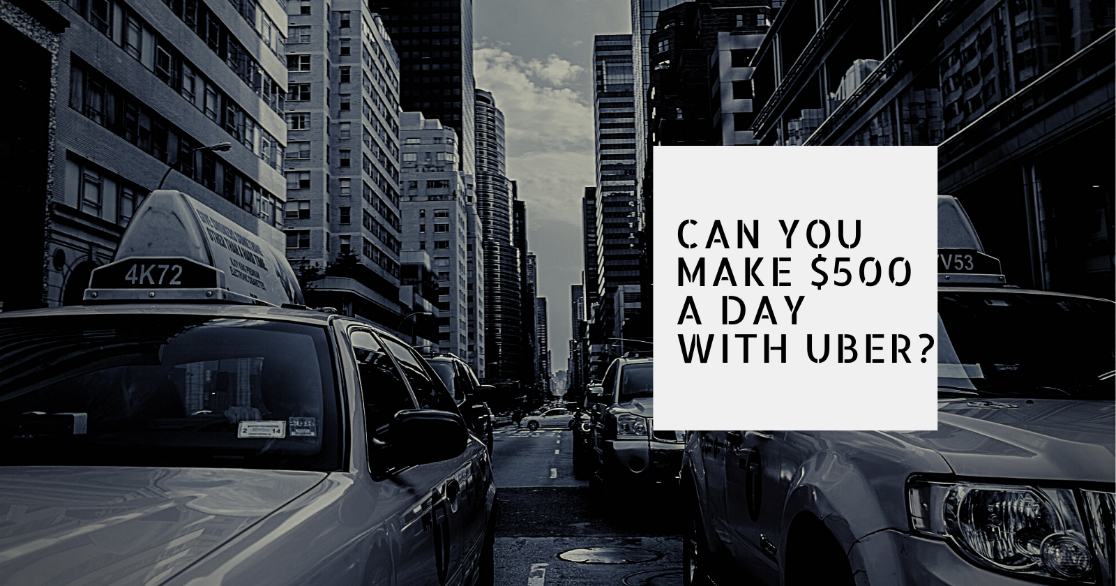 Can you make $500 a day with Uber