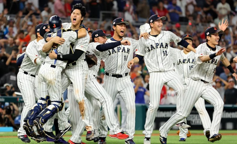japan win baseball championship title